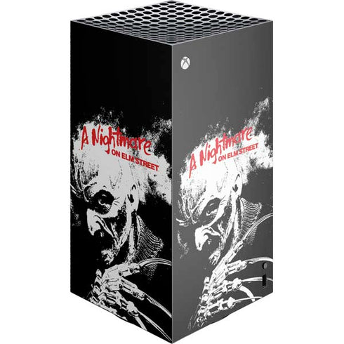 A Nightmare on Elm Street XBox Series X Digital Edition Console Skin